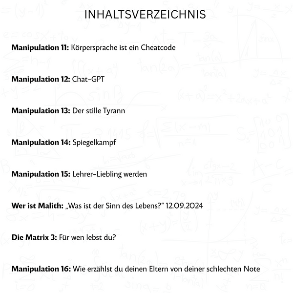 SO MANIPULIERST DU DEINEN LEHRER